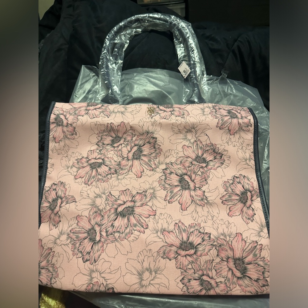 Victoria Secret Floral Tote Bag